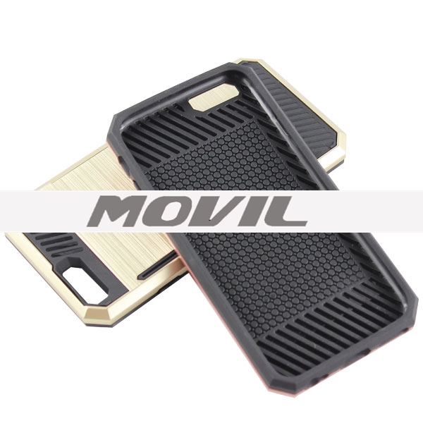 NP-2623 PU de TPU con ranura para tarjeta para iPhone 6-4